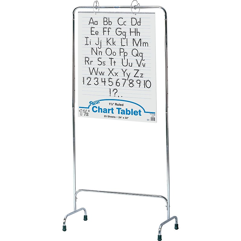 Pacon Chart Stand, 14.5" x 64", Adjustable (PAC74410) image 1