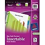 Avery Big Tab Insertable Plastic Dividers, 5 Tab, Multicolor, 24 Sets/Carton (11902)~#|#~s0375491_sc7