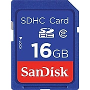 SanDisk 16GB Standard SD (SDHC) Card Class 4 Flash Memory Card