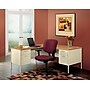 HON® Metro Classic Series "L"-Shaped Station, Single Right Pedestal Desk, Harvest/Putty, 29 1/2"H x 66"W x 30"D~#|#~s0377054_sc7