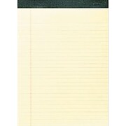 Roaring Spring Paper Products Recycled Legal Pad, 8.5" x 11.75", 40 Sheets/Pad, Canary (74712)