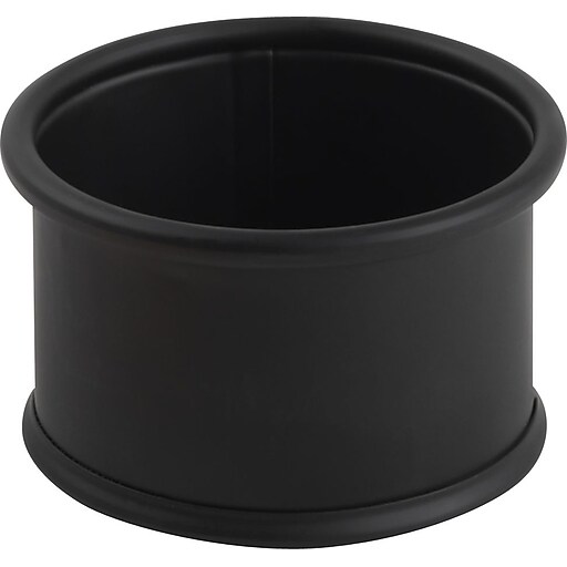 Staples Brushed Metal Paper Clip Holder (20053CC) Staples