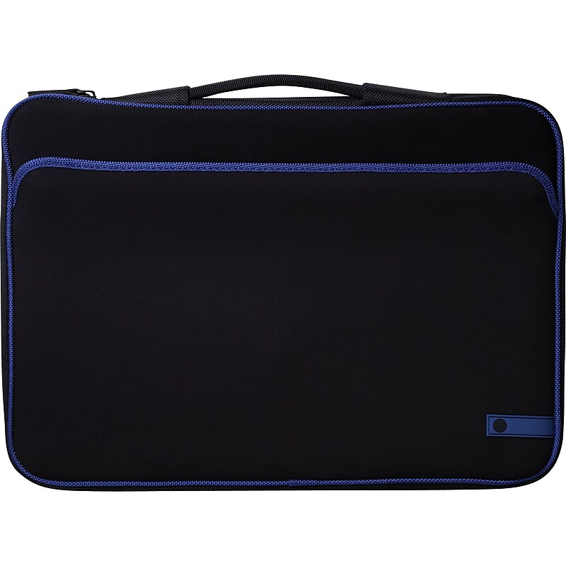 HP 16" Stream Laptop Sleeve (Black/Blue) image 1
