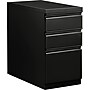 HON Flagship® Series 3 Drawer Vertical File Cabinet, Mobile, Black, 28"D (H18730RLP)~#|#~s0381876_sc7
