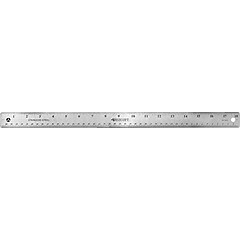 Westcott® Stainless Steel Rulers, 18