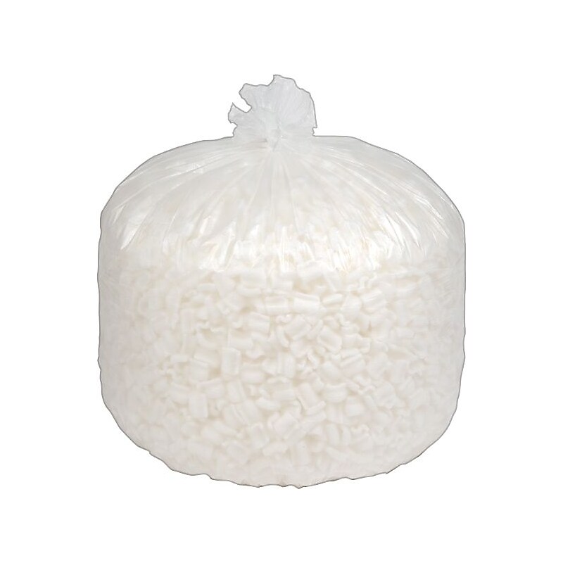 AbilityOne 45 Gallon Industrial Trash Bag, 48" x 40", High Density, Natural (8105015171345) image 1