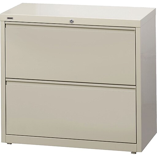 Staples Branded 2Drawer Commercial Lateral File Putty (30