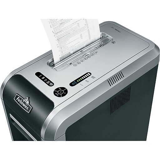 Fellowes Powershred 125Ci 18Sheet 100 Jam Proof CrossCut Shredder