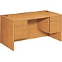 HON® 10500 Series Double Pedestal Desk, Harvest, 29 1/2"H x 60"W x 30"D~#|#~s0386223_sc7