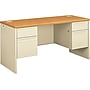 HON 38000 Series 60"W Kneespace Credenza with Locks, Harvest/Putty (H38852CL)~#|#~s0386275_sc7