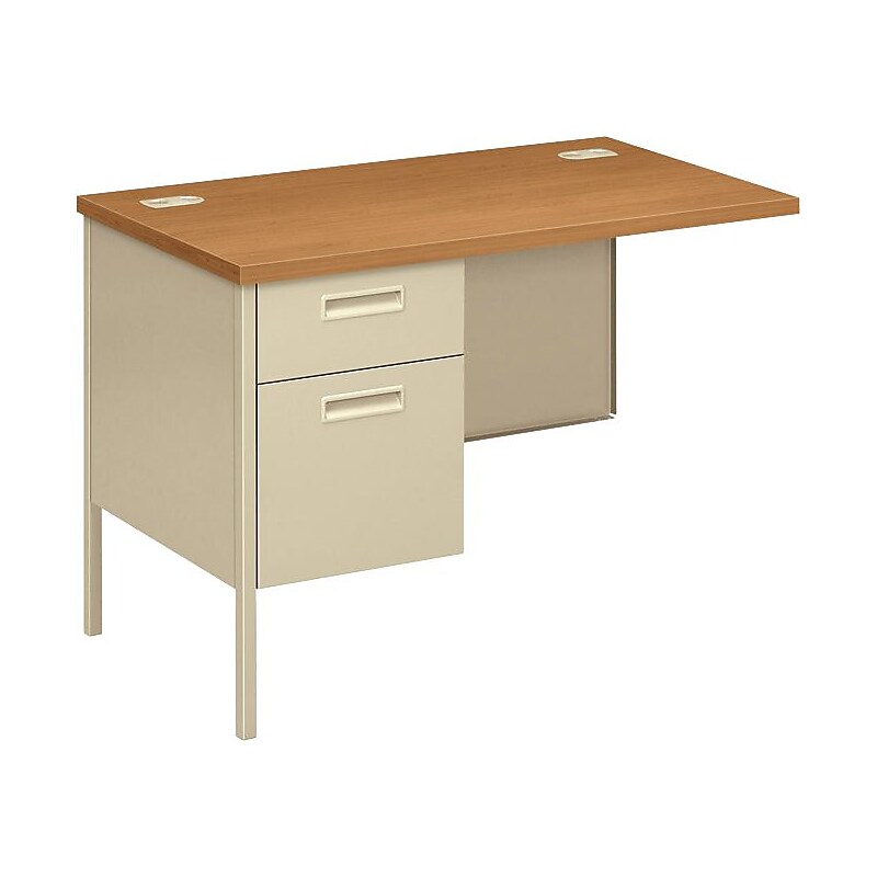 HON Metro Classic HP3236L 42" Table Component Desk, Harvest (HONP3236LCL) image 1