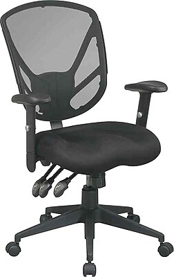 Office Star Mesh Multifunction Task Chair, Black (S2723NB-3) | Staples
