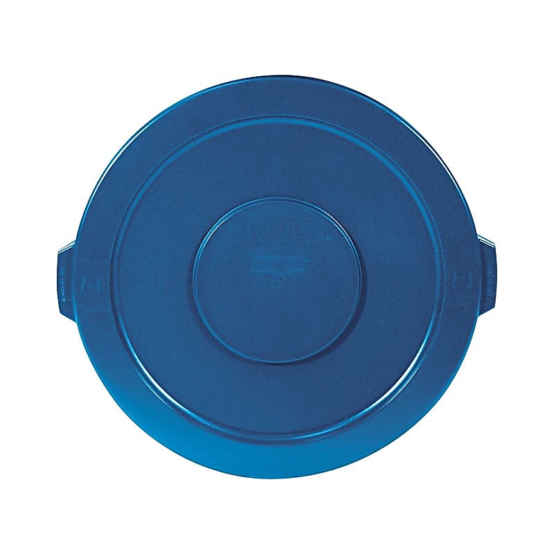Rubbermaid Brute Rubber Lid, Blue (FG263100 BLUE) image 1
