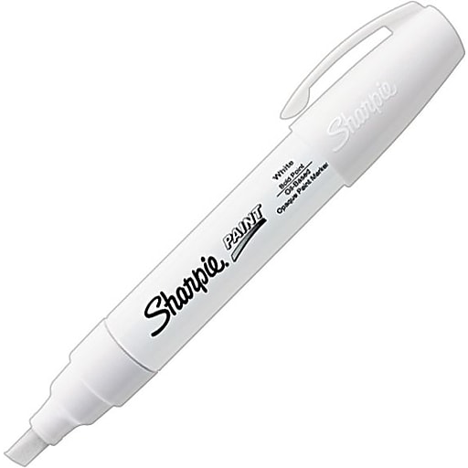 Shop Staples for Sharpie Paint Marker, Wide Point, White