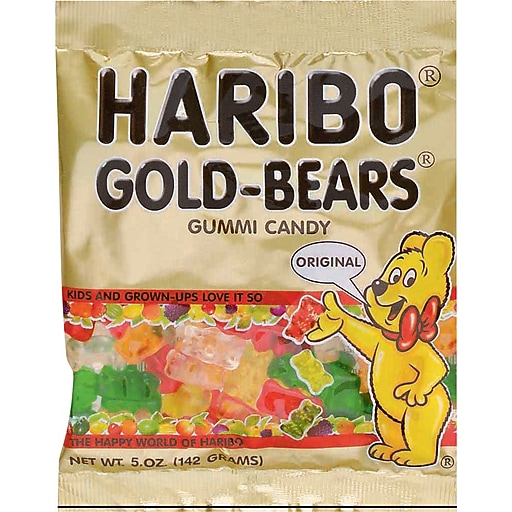 Haribo® Gummy Bears, 5 oz. Bags, 12 Bags/Box at Staples