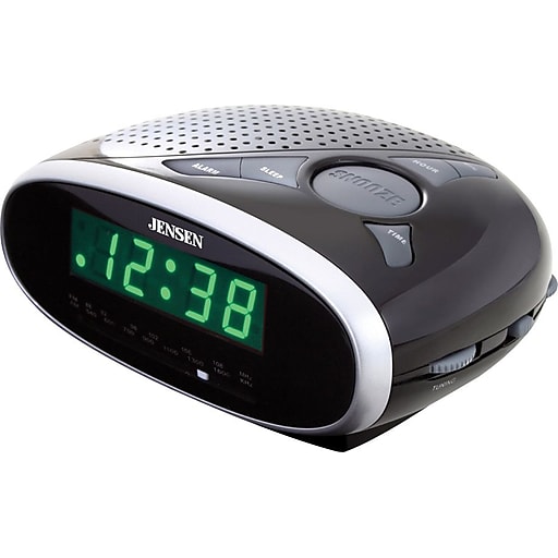 Jcr 175 Am Fm Alarm Clock Radio, Jensen Alarm Clock Radio Manual