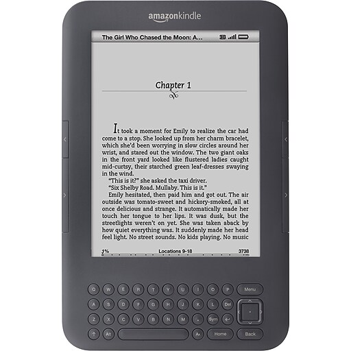 Kindle Keyboard 3G+WiFi, Graphite at Staples