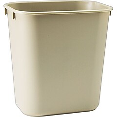 Rubbermaid 2955 Small Linear Low-Density Trash Can with no Lid