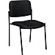 Offices To Go® Fabric Armless Stacking Chair, Fabric, Black (OTG2748LQ10)