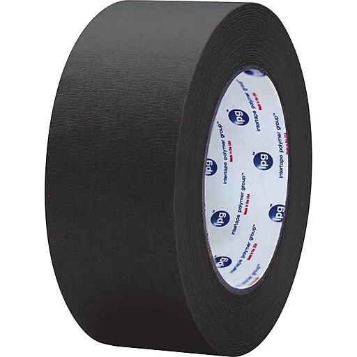 Intertape® PF3 Black Masking Tape, 2" x 60 yds., 24/Case at Staples