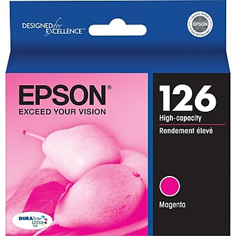 Epson T126 Magenta High Yield Ink Cartridge (T126320)