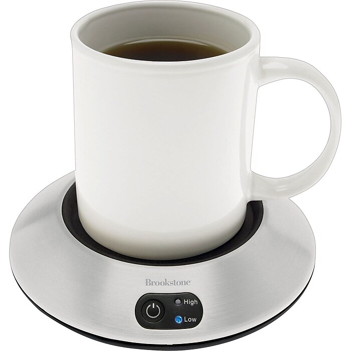 300 degree coffee cup warmer Coffee Mug Warmer Pad Cup Heater Coaster Constant Temperature Heating USB Electric Mug Mat Set Milk Tea Water Home Office Gift White Gift Set / USB main image 1