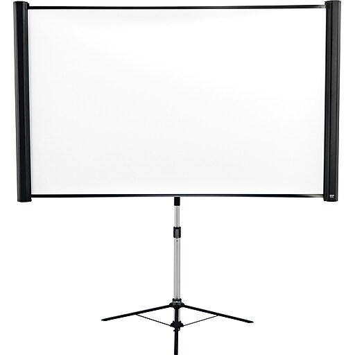 Epson ES3000 Ultra Portable Tripod 80" Projection Screen Staples