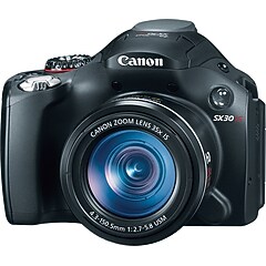 Canon PowerShot SX30 IS Digital Camera | Staples