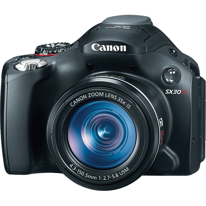 Canon PowerShot SX30 IS Digital Camera | Staples