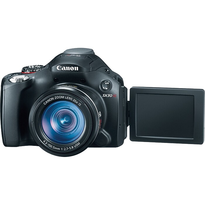 Canon PowerShot SX30 IS Digital Camera | Staples