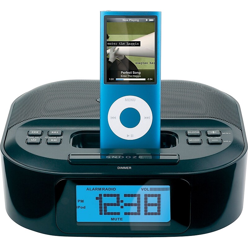 Memorex™ Rise & Shine iPod® Dock w/ Clock Radio image 1