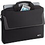 Solo New York Sterling 14.1" Polyester Laptop Bag, Metallic Trim (CLA112-4)~#|#~s0397013_sc7