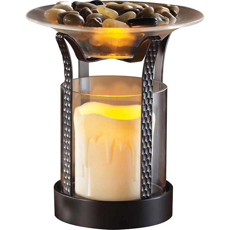 HoMedics AromaSpa Flameless Candle Aroma Oil Diffuser image 1