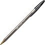 BIC Cristal Ballpoint Stick Pens, Bold Point, Black Ink, 24/Box (MSBP241-BLK)~#|#~s0398217_sc7
