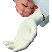 Ambitex® L5101 Series Latex Multipurpose Gloves, Powdered, Cream, Medium, 100/Box, 10 Boxes/CT (LMD5101)