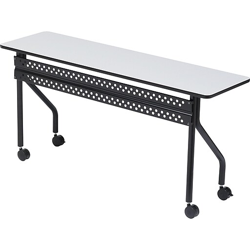 Iceberg OfficeWorks Mobile Training Table 60x18, Gray Staples