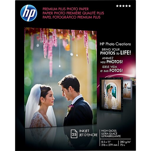 staples hp photo paper