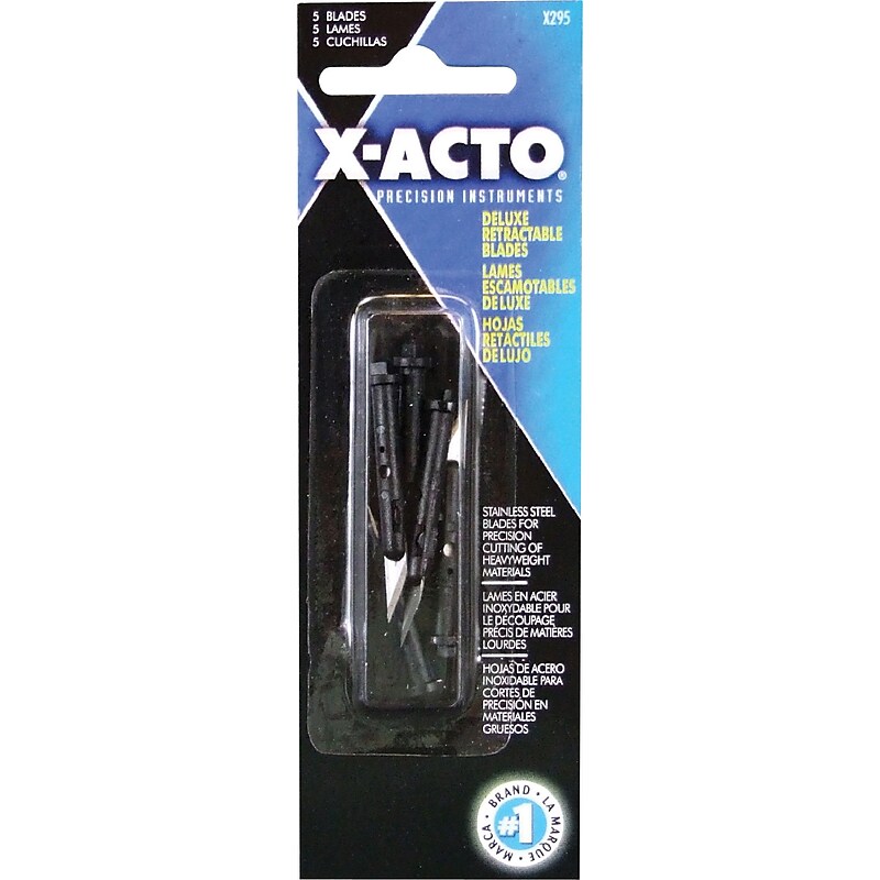 X-Acto™ Knife Replacement Blades, X295, 5/Pack image 1