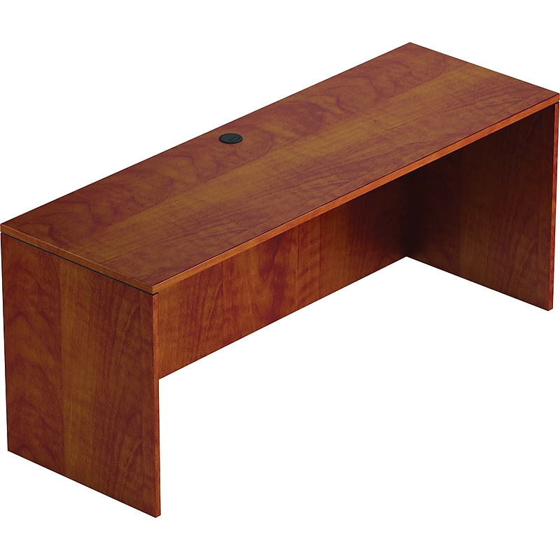Offices To Go Furniture Collection 66"W Credenza Shell, American Dark Cherry (TDSL6624CSADC) image 1