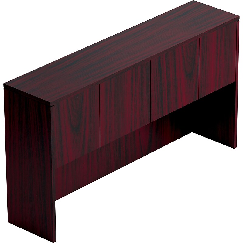 Offices To Go 66"W Desktop Hutch, American Mahogany (TDSL66HDAML) image 1