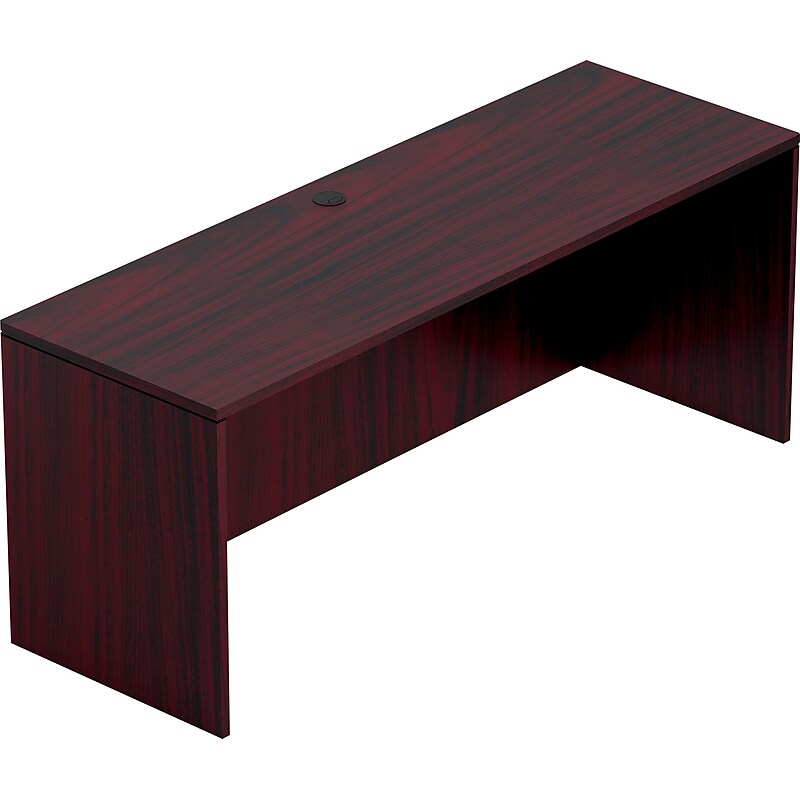Offices To Go Superior Laminate 71"W Desking Credenza Shell, American Mahogany (TDSL7124CSAML) image 1