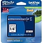 Brother P-touch TZe-111 Laminated Label Maker Tape, 1/4" x 26-2/10', Black on Clear (TZe-111)~#|#~s0405830_sc7