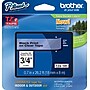 Brother P-touch TZe-141 Laminated Label Maker Tape, 3/4" x 26-2/10', Black on Clear (TZe-141)~#|#~s0405846_sc7