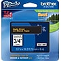 Brother P-touch TZe-344 Laminated Label Maker Tape, 3/4" x 26-2/10', Gold on Black (TZe-344)~#|#~s0405849_sc7