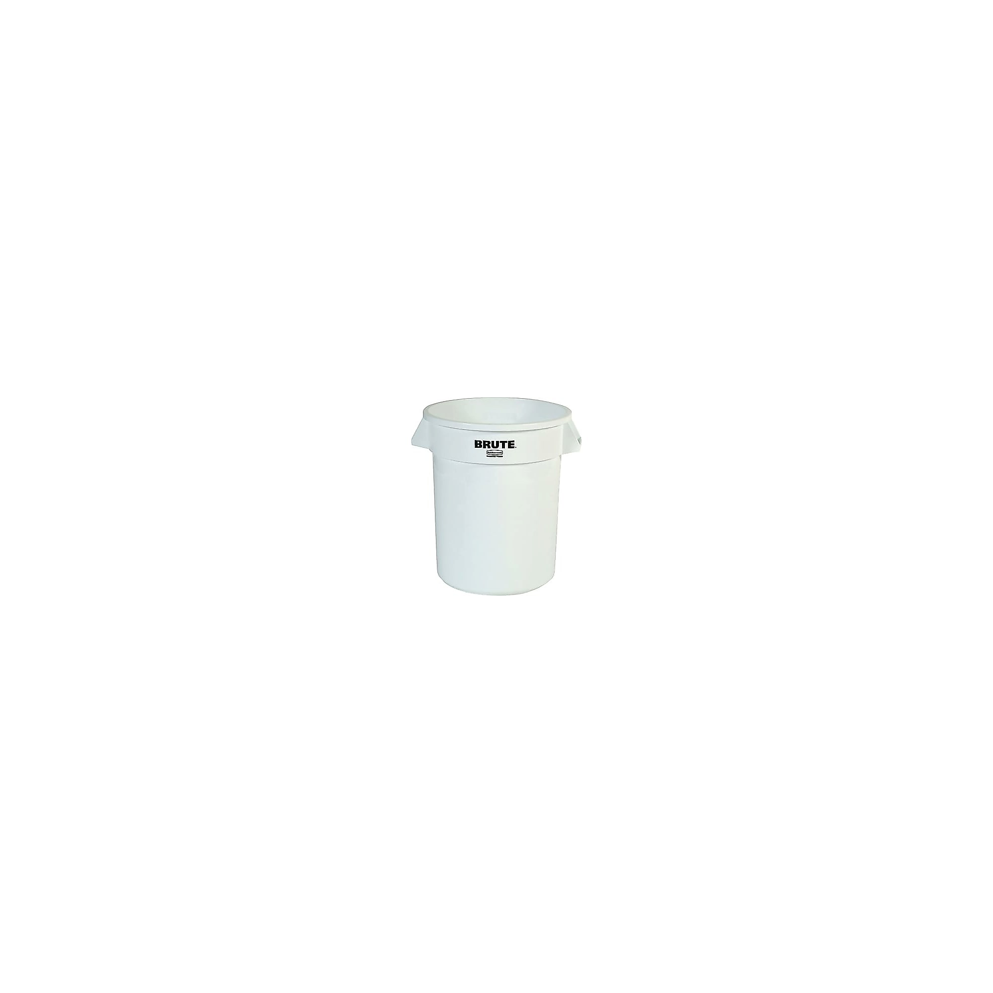 Rubbermaid Brute Plastic Trash Can with no Lid, White, 20 gal. (FG262000 WHT) Sansujyuku sansujyuku.com