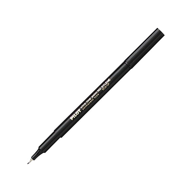 Pilot Permanent Marker, Extra Fine Tip, Black (44102) image 1