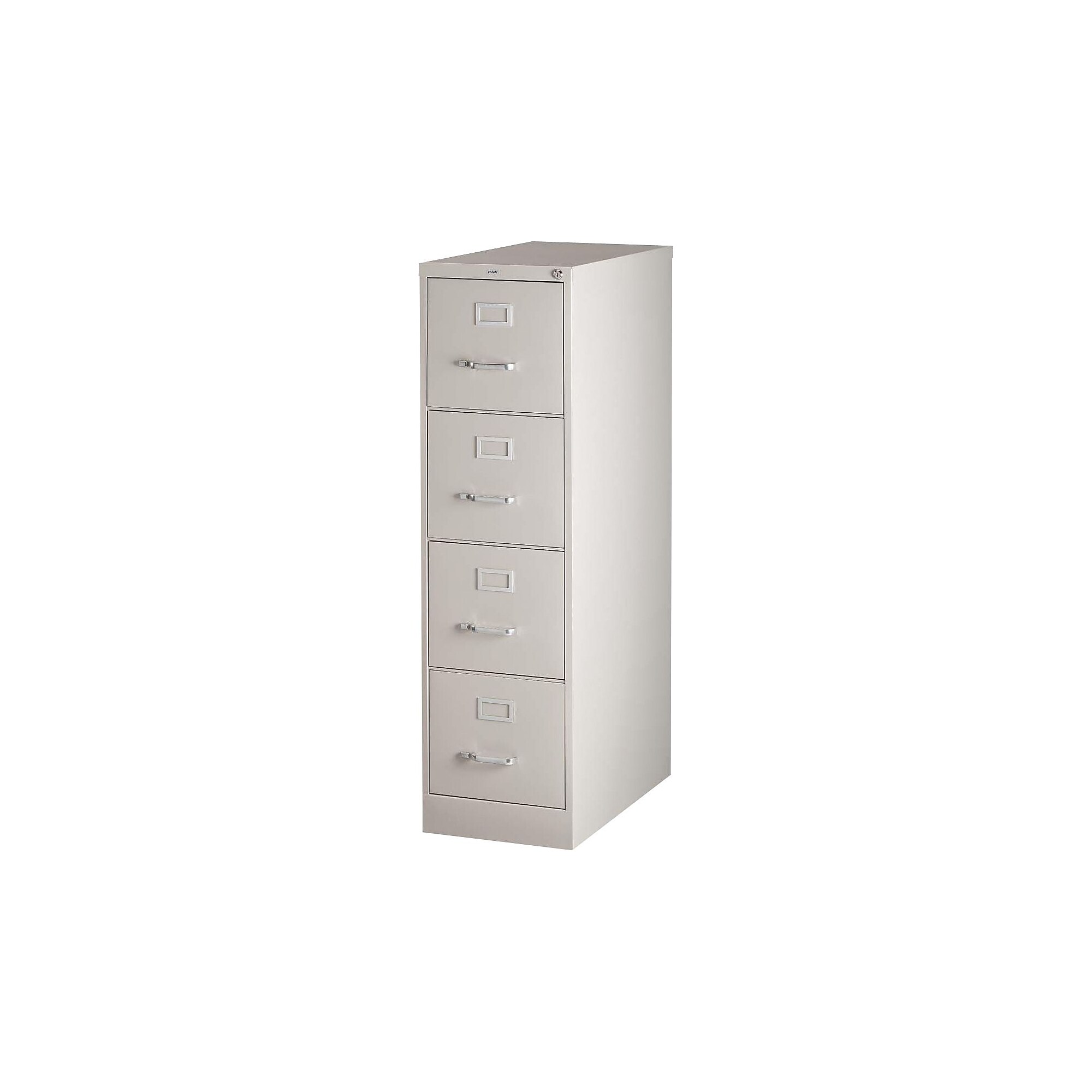 Lorell Commercial 4-Drawer Vertical File Cabinet, Letter Size, Lockable, 52″H x 15″W x 26.5″D, Putty (LLR60193) Sansujyuku sansujyuku.com
