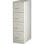 Lorell Commercial 4-Drawer Vertical File Cabinet, Letter Size, Lockable, 52"H x 15"W x 25"D, Putty (LLR60652)~#|#~BF7AD622-775C-48E0-88C23375048DB36D_sc7