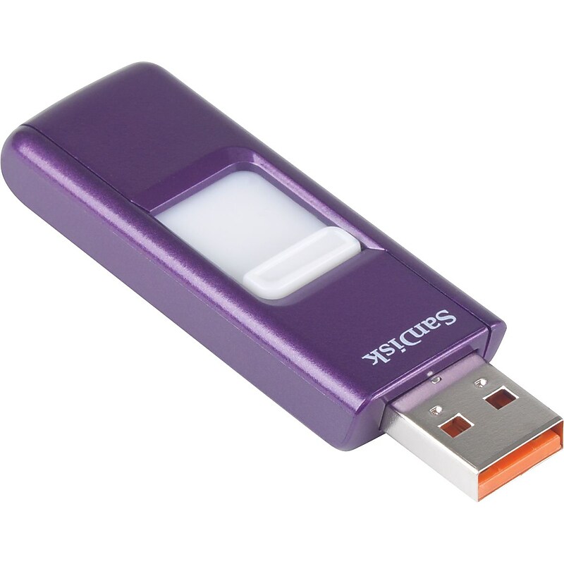 SanDisk Cruzer 8GB USB 2.0 USB Flash Drive (Metallic Purple) image 1