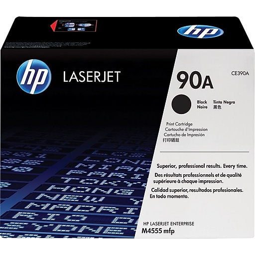 HP 90A Black Standard Yield Toner Cartridge (CE390A) | Staples